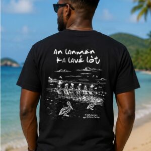 T-shirt “An lanmen ka lavé lot”